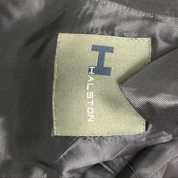 Halston Mens Sport coat, Dk Navy, Sz 42L - Picture 7 of 7